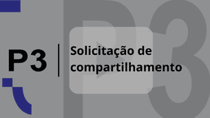 Solicitação de compartilhamento